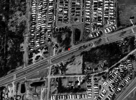 Willow Drive-In Theatre - Aerial Photo - Photo From Terraserver (newer photo)